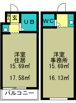 篠崎建物間取り